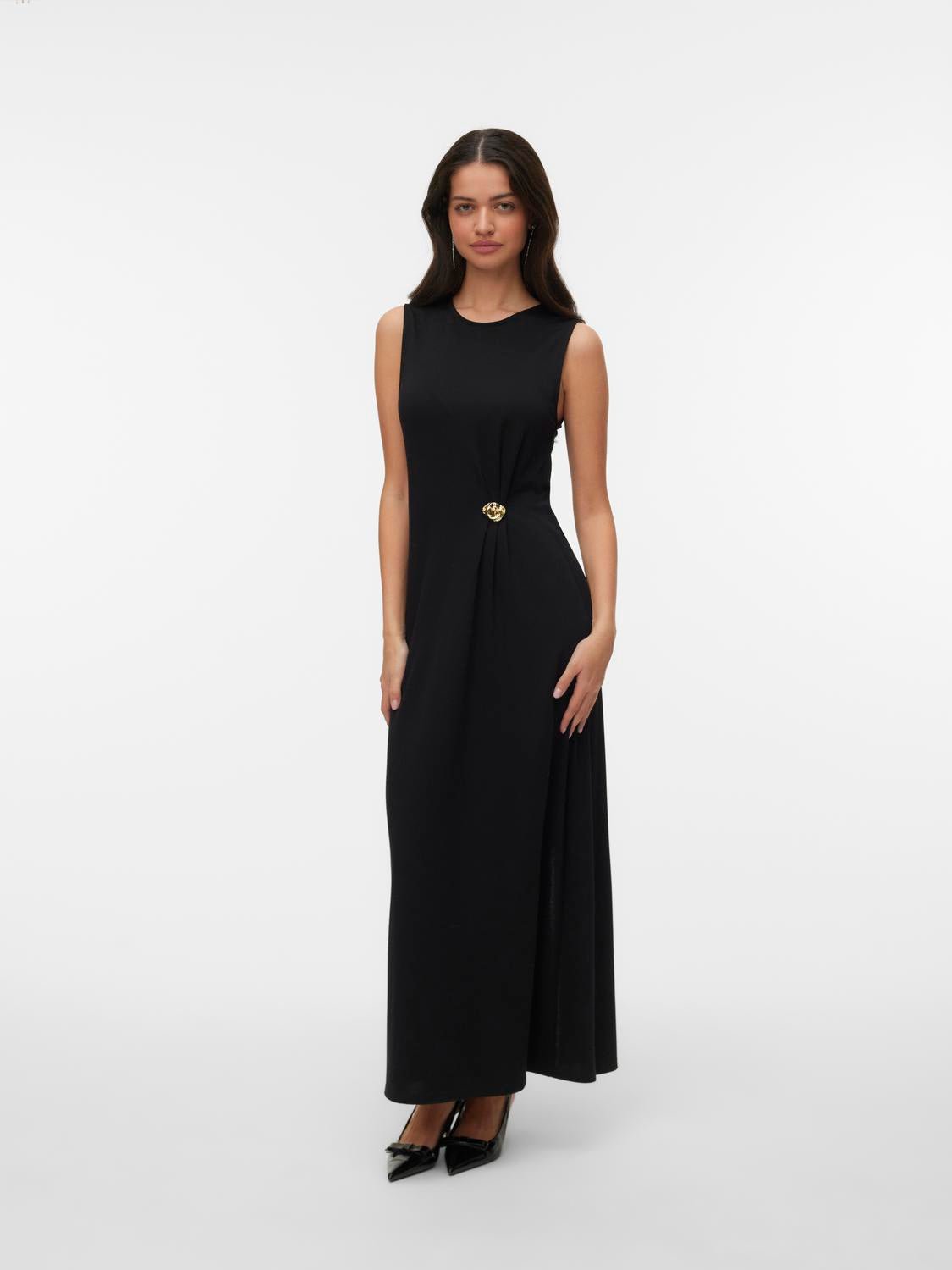 VMVIRA Long Dress - Black - VERO MODA & VILA Bergvik